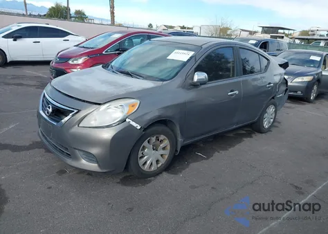 2012 Nissan Versa 1.6 Sv from USA, damaged, VIN 3N1CN7AP6CL943927